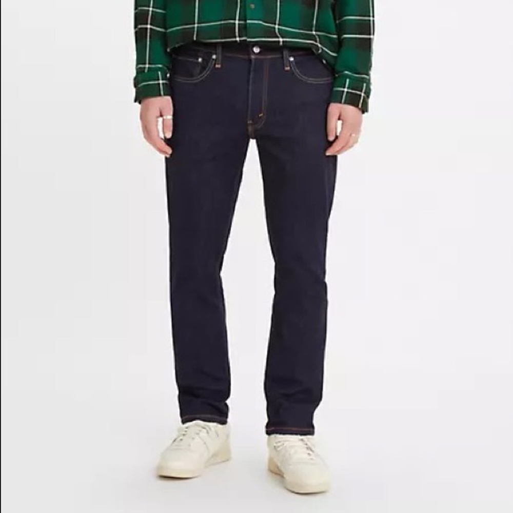 NWTs Levi’s 511 slim fit dark wash jeans 28 x 32